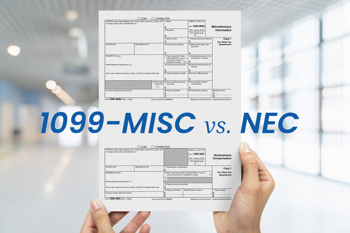 Form 1099-MISC vs 1099-NEC: What You Need To Know
