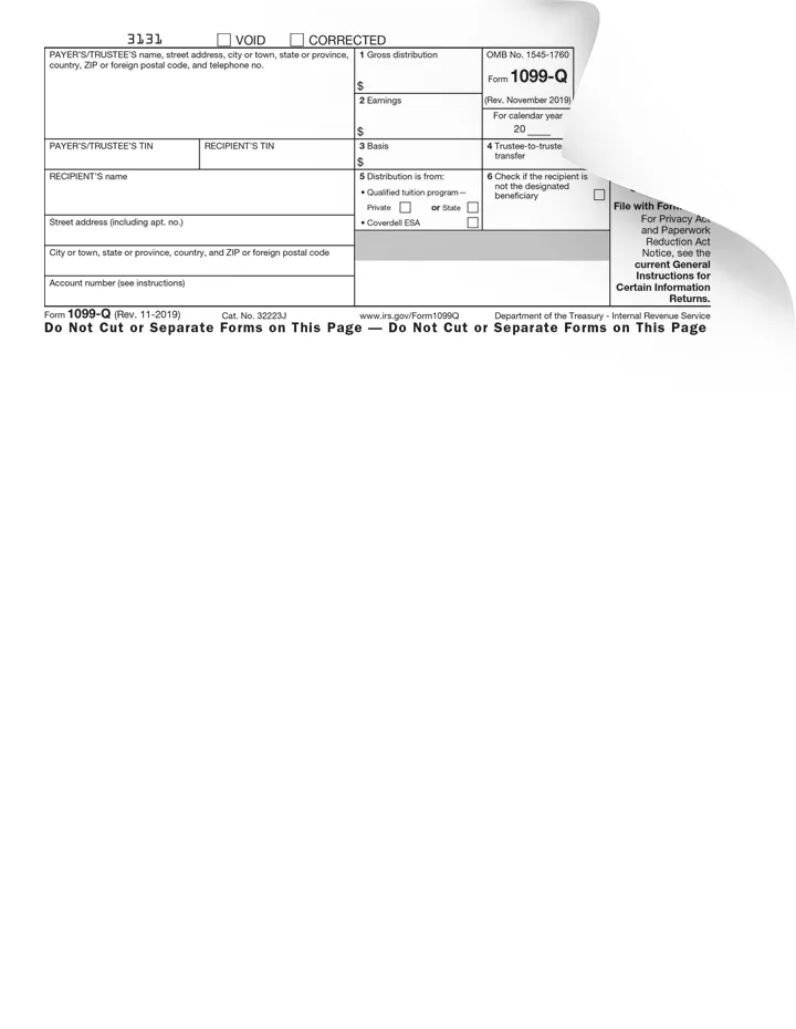 Form 1099-Q