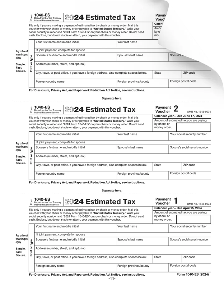 Form 1040-ES